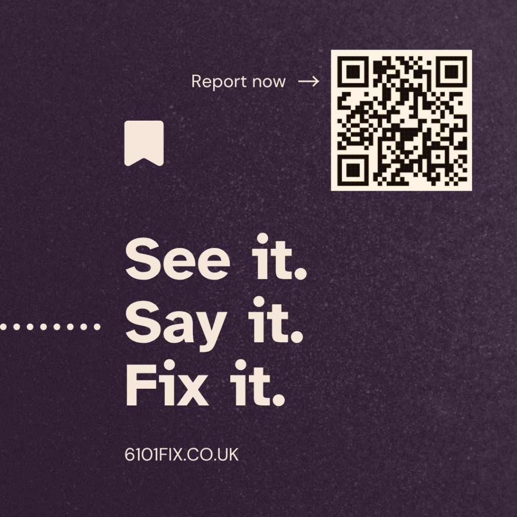 Tile 6: See a problem on your train?